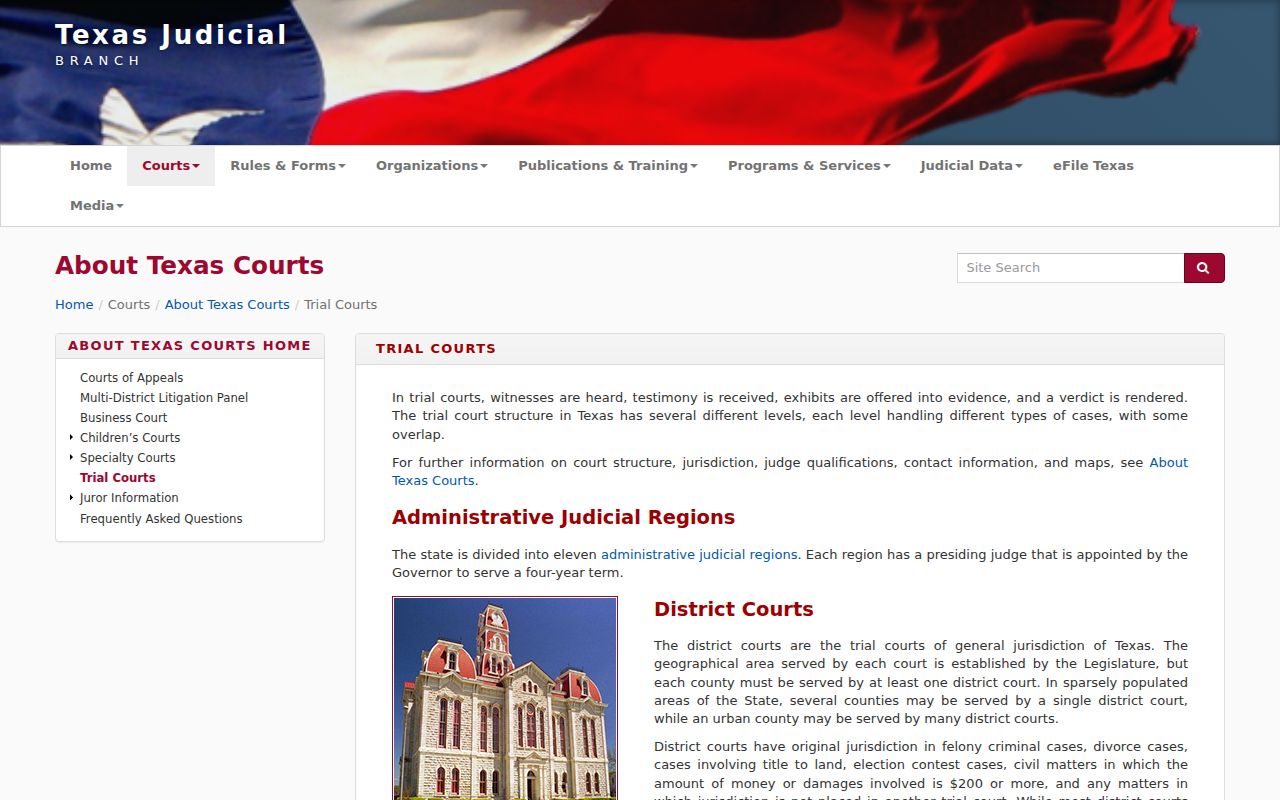 Kinney County municipal court warrant jurisdiction in the Texas court system